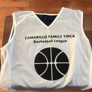 12 reversible ymca basketball jerseys